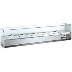 Витрина холодильная настольная Hurakan HKN-VRX1400/330