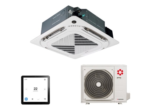 Кассетный кондиционер Kentatsu KSVB140HZRN1W/KSUNB140HZRN3/KPU95-DR