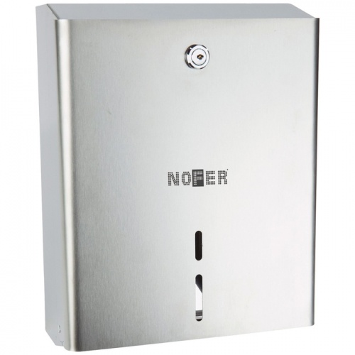 Диспенсер для туалетной бумаги Nofer 340х288х115 для больших рулонов матовый