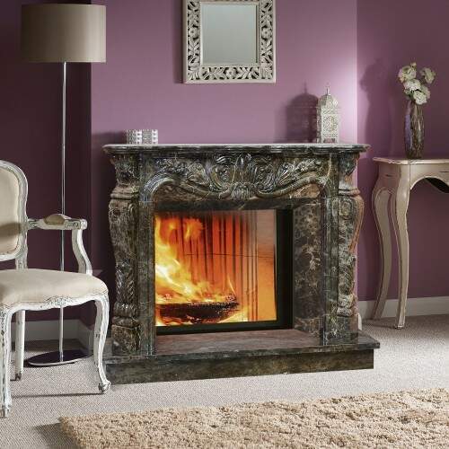 Облицовка для дровяных каминов DeMarco VERSALLES Emperador Dark