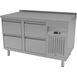 Стол морозильный Gastrolux СМБ2Б-136/4Я/S