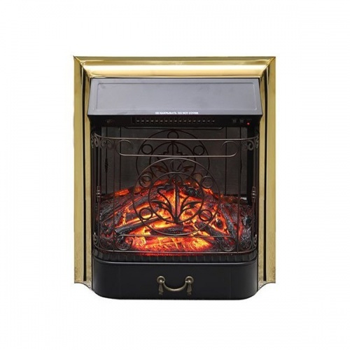 Очаг электрокамина Royal Flame Majestic FX M Brass/Black