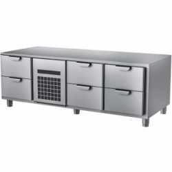 Стол холодильный низкий HappyChef TC L 2-CR-2-2 без столешницы