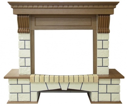 Портал из камня Royal Flame Pierre Luxe под очаг Dioramic 28 FX (Дуб)