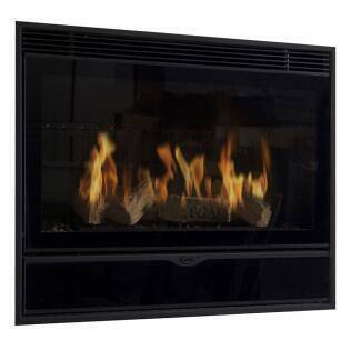 Газовый камин KARMA ELEGANCE 67 Exclusive Slim line 15 anthacite