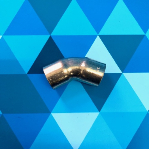 Угол медный 45гр. 3/4"   (19мм.) пайка