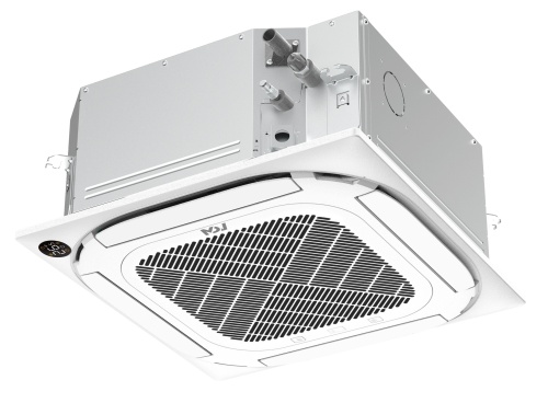 Компактные кассетные сплит-системы MDV MDCAС4 3D-DC Inverter R32 MDCAС4-18HRFN8/T-MBQ4-03BD/MDOU-18HFN8