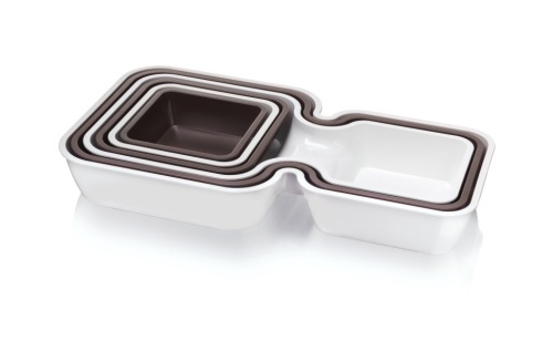 Контейнер для закусок VacuVin Serve &amp; Stack Set of 6 (6 шт) арт.2850360