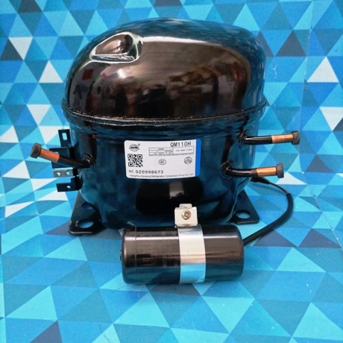 Компрессор (R134) Wansheng QM110H (M/HBP, 464Вт/-15С*, 1337Вт/+7,2C*/ASHRAE, 11,0см3)