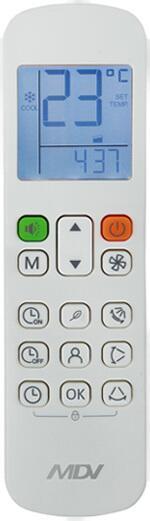 Настенный фанкойл 3-4,9 кВт Mdv MDKG-600R3