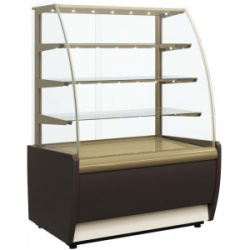 Витрина кондитерская Carboma K70 VM 1,3-1 LIGHT 0012-0109 (ВХСв-1,3д)