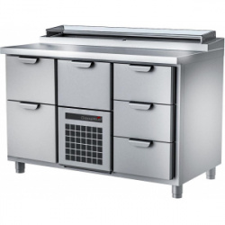 Стол холодильный саладетта HappyChef TC GS 2-CBR-3