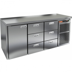Стол холодильный HICOLD GN 133 BR2 TN O