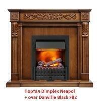 Деревянный портал Dimplex Neapol [Неаполь] (классика Opti-Myst, Optiflame)