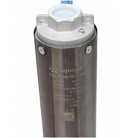 Скважинный насос Aquario ASP2B-140-100BE  (кабель 1.5м) 3214