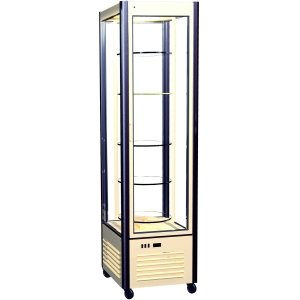 Шкаф кондитерский Carboma D4 VM 400-1 (R400C) (1015-0102 бежево-коричневый)