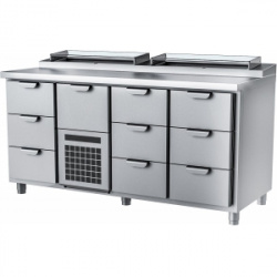 Стол холодильный саладетта HappyChef TC GS 3-CBR-3-3