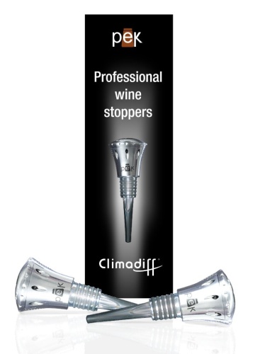 Набор Climadiff из 2 пробок для сохранения вина (для Verrissimo, Excellar и Vin o' Verre)