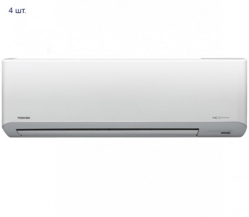 Мульти сплит система на 4 комнаты Toshiba RAS-4M27UAV-E/RAS-B10N3KV2-E*4шт