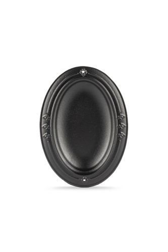 Овальная тарелка "Искандер" HS O İSK 1728 BLACK MAT
