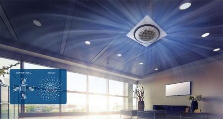 Кондиционер кассетный  Samsung AC140MN4PKH/EU/AC140MXADKH/EU