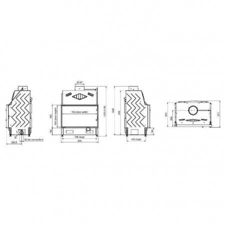 Дровяная топка  Technical PanTech 80 EVO