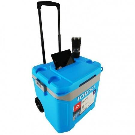 Термоэлектрический автохолодильник Igloo Latitude 60 Roller Cyan blue