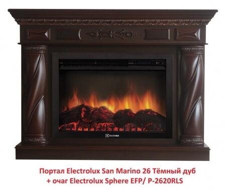 Очаг электрокамина Electrolux Sphere EFP/P-2620RLS