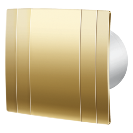 Вытяжка для ванной диаметр 100 мм Blauberg Quatro Hi-Tech Gold 100