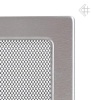 Вентиляционная решетка для камина Kratki 22х45 Стальная 22/45SZ