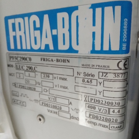 Воздухоохладитель FRIGA-BOHN PF5C290C0 LUC 290.C (981x475x400)(при T=7C для R404A, 2,48 кВт)(2 x 300