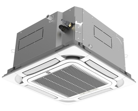 VRF-системы Euroklimat (мультизональные) Кассетные четырехпоточные компактные внутренние блоки EKVI-S4 EKVI50S4ENA-A