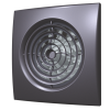 Вытяжка для ванной диаметр 100 мм ERA AURA 4C dark gray metal
