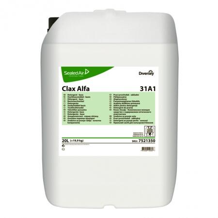 Моющее средство с высоким содержанием оптического осветлителя Clax Alfa 31A1 20 л [7521350]