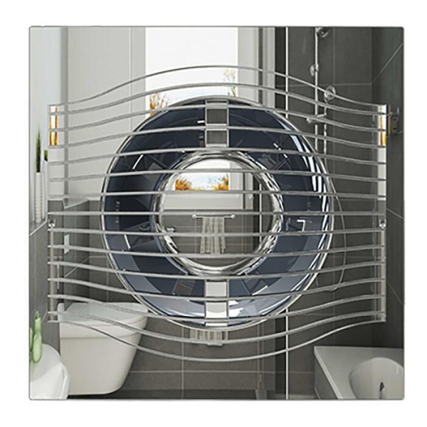 Вытяжка для ванной диаметр 125 мм ERA SLIM 5C Chrome