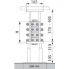 Стальной трубчатый радиатор 6-колончатый Arbonia BANK-RADIATOR 6F6250 6-и трубчатый радиатор, 6 секц