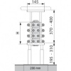 Стальной трубчатый радиатор 4-колончатый Arbonia BANK-RADIATOR 6F4180 4-х трубчатый радиатор, 6 секц