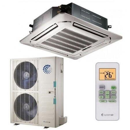 Кассетный кондиционер Systemair SYSPLIT CASSETTE 60 HP R