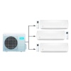 Мульти сплит система на 3 комнаты Midea M3OE-27HFN1-Q/MSMBAU-09HRFN1-Q(BW)*3шт