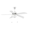 Вентилятор с подсветкой Faro VENETO BLANCO