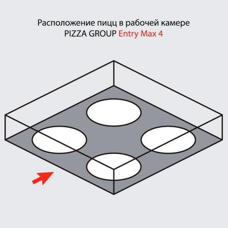 Печь для пиццы PIZZA GROUP Entry Max 4
