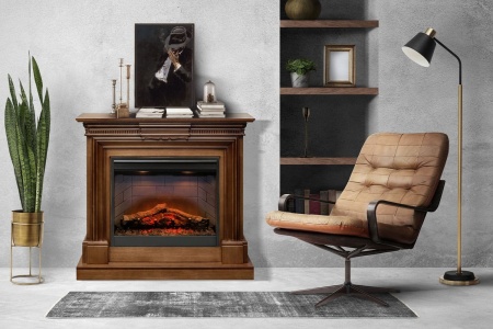 Портал Dimplex Chelsea - Серый графит (Ширина 1150 мм)