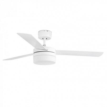 Вентилятор с подсветкой Faro Panay Blanco