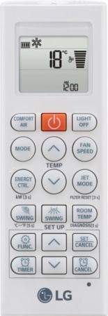 Внутренний блок мульти-сплит систем настенного типа серии ARTCOOL MIRROR AC12BK.NSJR