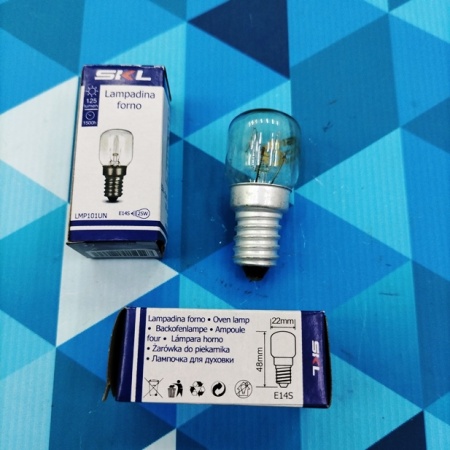 Лампа для духового шкафа 25W E14 300С* LMP101UN, CU4410 (48х22мм)
