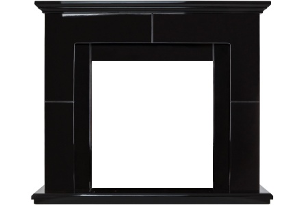 Каминокомплект Suite Black - Черный лак с очагом Engine 56-600 BB