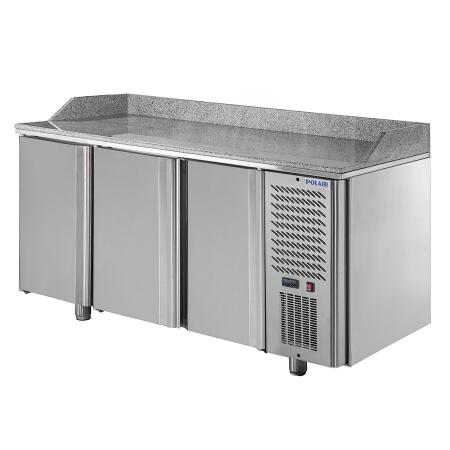 Стол охлаждаемый для пиццы POLAIR TM3GNpizza-G с гранитной столешницей