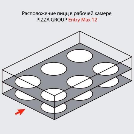 Печь для пиццы PIZZA GROUP Entry Max 12
