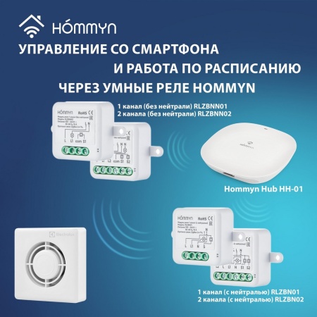 Вытяжка для ванной диаметр 100 мм Electrolux EAFS-100