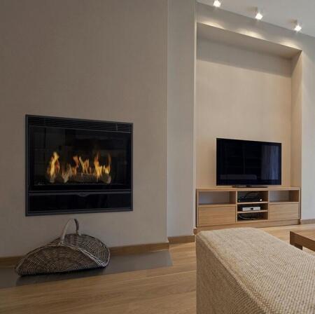 Газовый камин KARMA ELEGANCE 67 Exclusive Slim line 15 anthacite